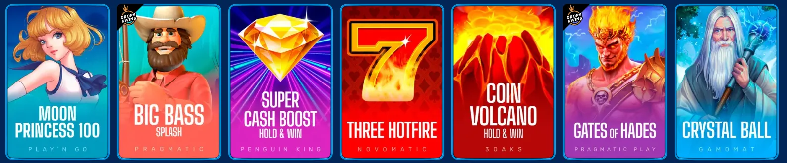 Exclusieve casino spellen en bonussen bij SpinFin Casino